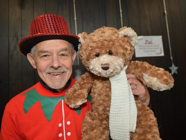 Christmas on the Coast in aid of St Michael's Hospice at Stade Hall, Hastings Old Town.
