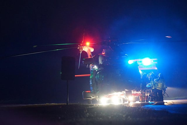 Man airlifted to hospital after getting stuck in mud at lake in Eastbourne