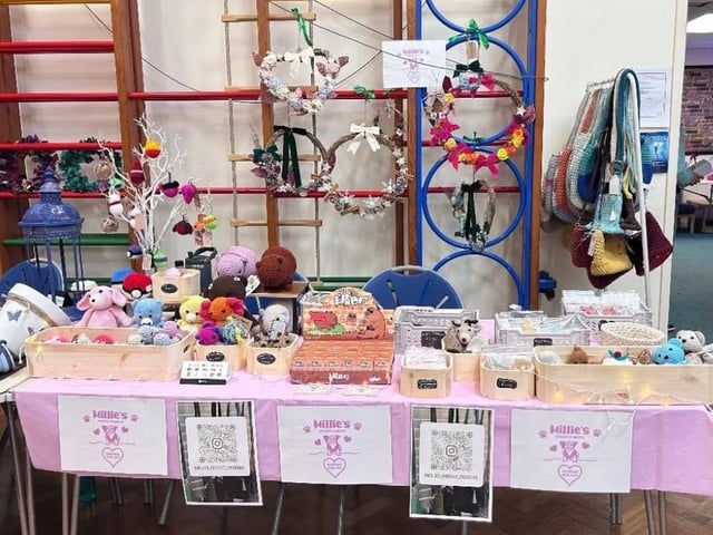A Christmas craft market at Georgian Gardens Community Primary School in Rustington has raised just over £1,000 towards new laptops for the children