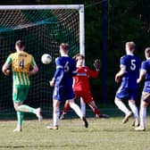 Westfield score in their 3-3 draw with Ringmer | Picture: Joe Knight