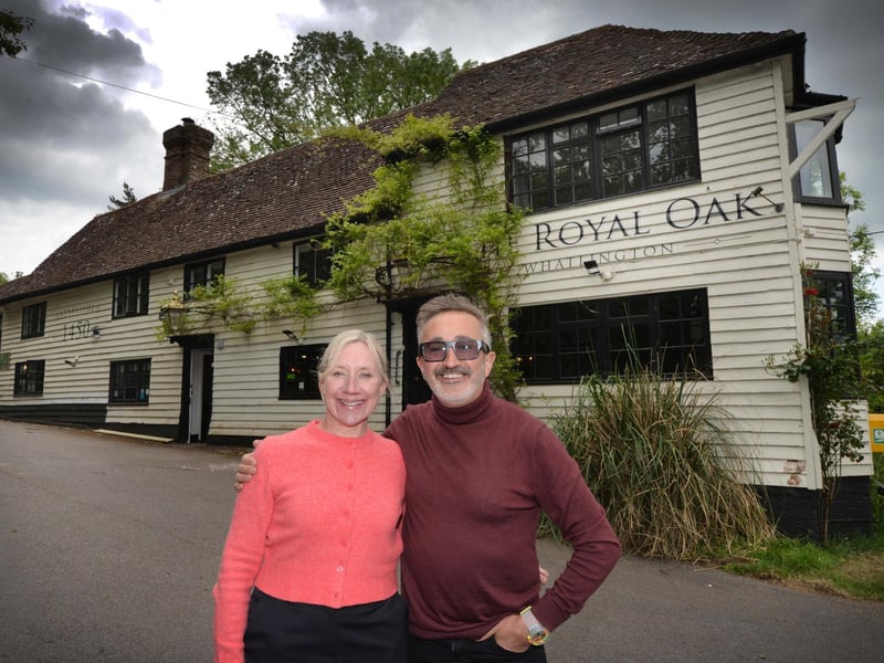 Aldo and Deborah Esposito have purchased The Royal Oak, located on the A21 at Whatlington, from Shepherd Neame and have renamed it The Oak & Olive.