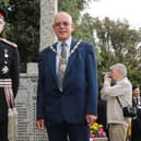 The late Mayor of Seaford (2015-2016) councillor Dave Argent (right) with the 2015 Lord Lieutenant of East Sussex Sir Peter Field. All photos: Seaford Town Council