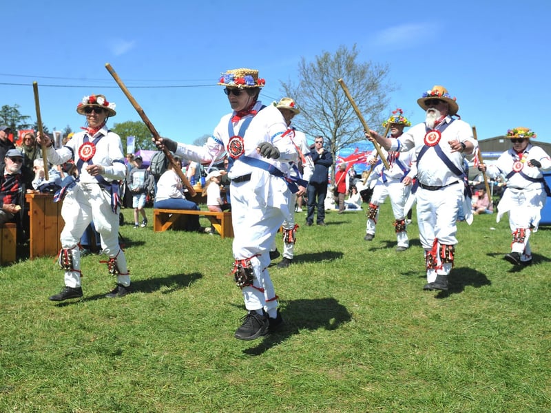 Morris dancers. Photo: Hollie Robards