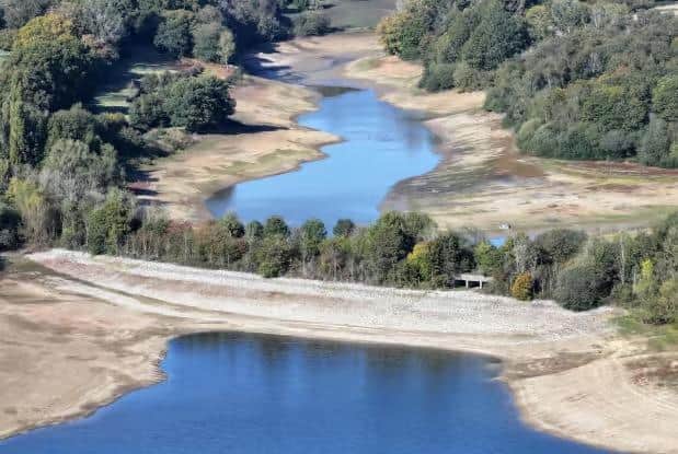 Ardingly Reservoir in October 2025. Photo: Eddie Mitchell
