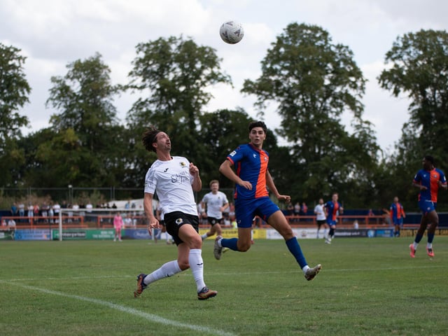 Horsham FC moved up to second in the National League South with a hard-fought 2-1 win at Braintree Town