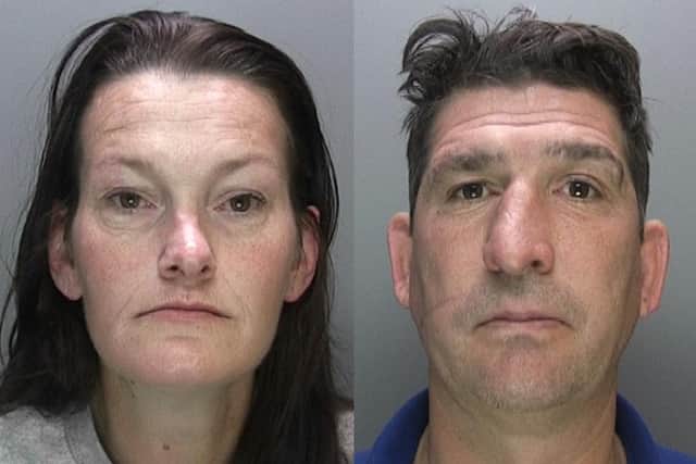 Sussex Police said Kerry-Anne Baldry, 49, from Southsea, and Darren Barden, 50, from East Grinstead, were found guilty of causing unnecessary suffering or injury to a child