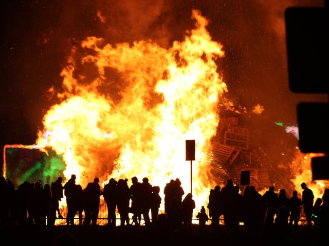 The bonfire
