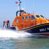 Eastbourne RNLI have bid a fond farewell to a much loved ship which had been on service at the station for 11 years. Picture: Eastbourne RNLI