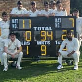 Aldwick twos, who have won promotion to Division 10 West
