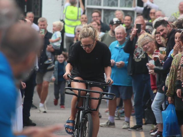 Hastings Old Town Carnival Week 2023: Bike Race. Photo by Roberts Photographic.