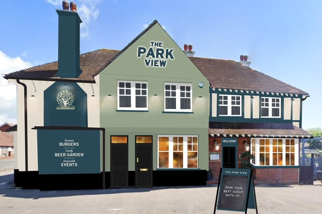 An artist’s impression of The Park View after the works are completed