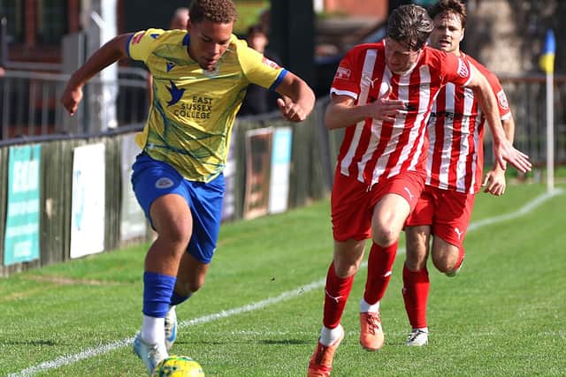 Eastbourne Town attack v Steyning Town | Lee Nolan