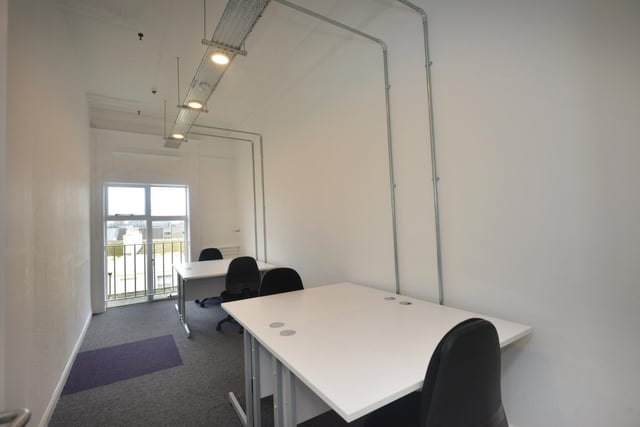 Tour of the 4th floor at Freedom Works, The Palace Workspace, Hastings, situated in the old Debenhams building.