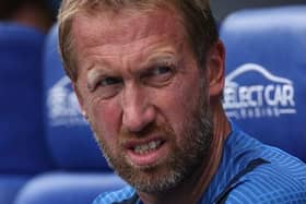 Brighton and Hove Albion head coach Graham Potter as seen his top players depart for huge sums of money to his Premier league rivals