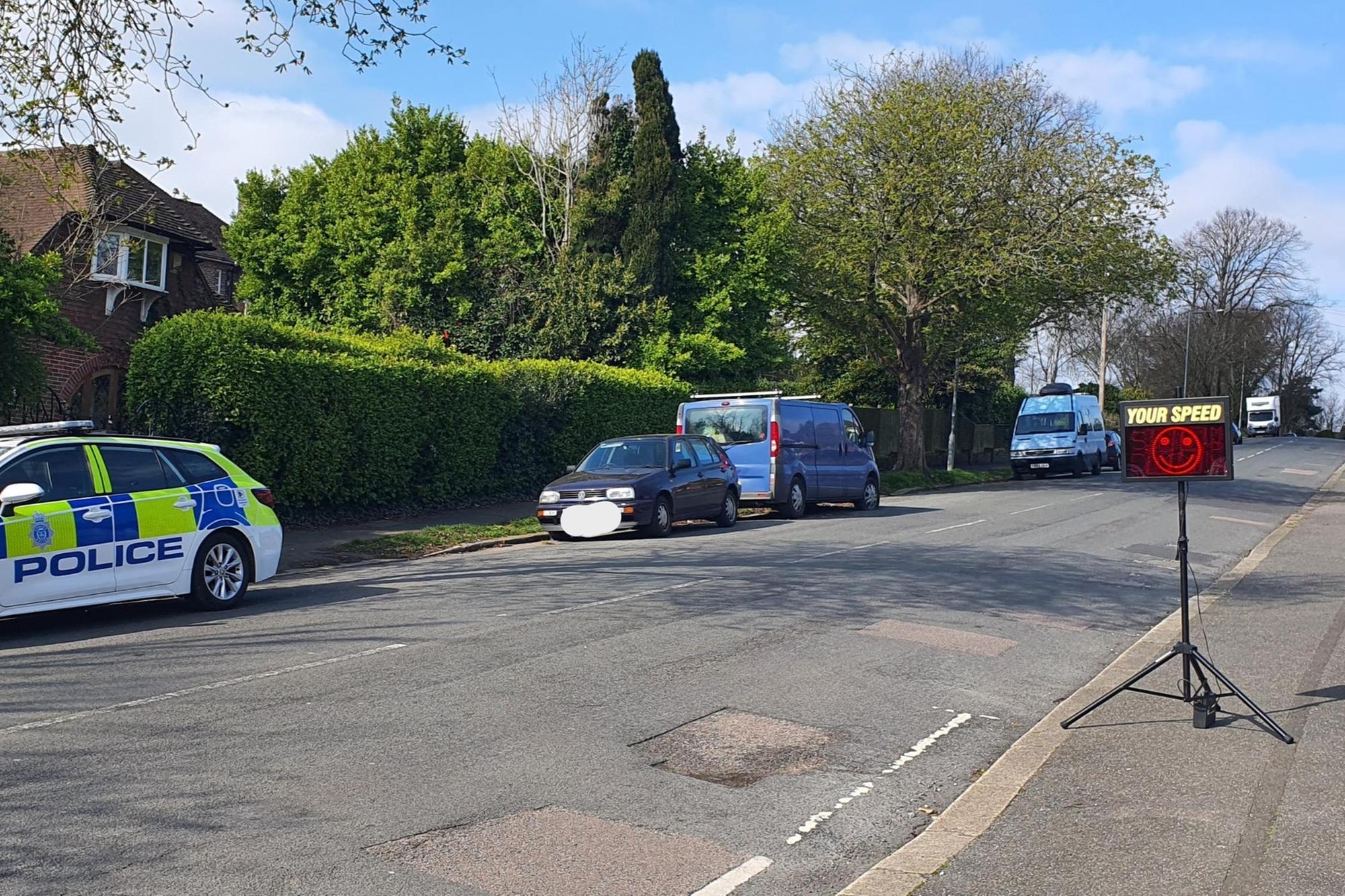 'We can be anywhere' - Police carry out speed checks in Hastings