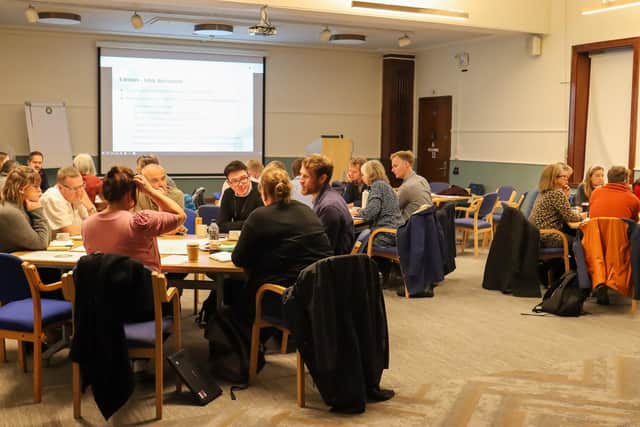 Businesses, community groups and organisations have gathered together in the first of a series of events to explore different economic models for Worthing. Photo: Worthing Borough Council