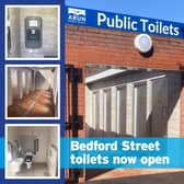 Bedford Street toilets have reopened