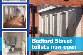 Bedford Street toilets have reopened