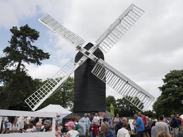 The traditional annual fete at High Salvington Windmill is one of the best around locally, with pocket-money games and attractions for children, morris dancers, tours and ice cream