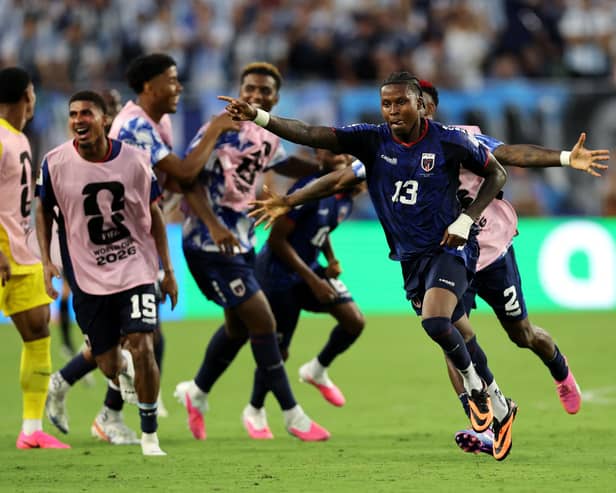 Cape Verde have been one of the stories of the World Cup in 2026 - but would allowing another 16 nations into the 2030 tournament be a step too far?  (Photo by Michael Reaves/Getty Images)