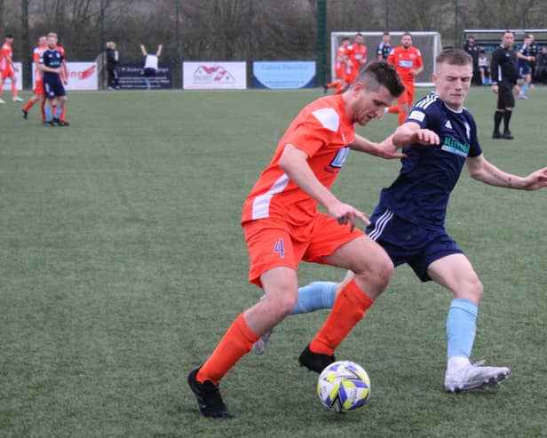 Ringmer AFC and Battle Town in action | Picture by Will Hugall