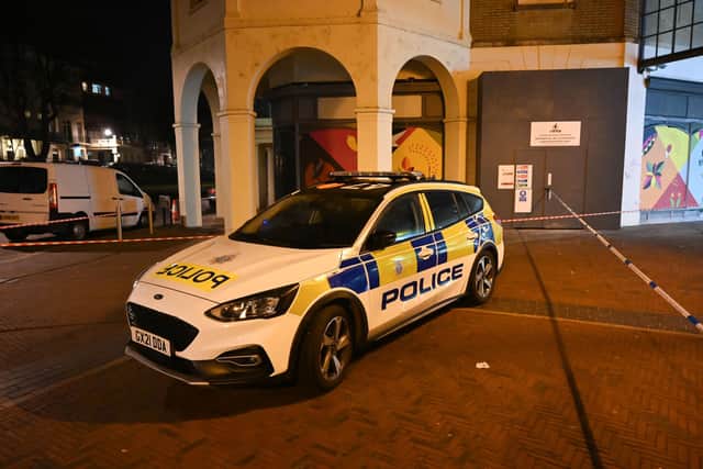 Sussex Police responded to an incident in Liverpool Road at about 5.30pm on Monday, February 13, where a 16-year-old boy sustained life-threatening injuries after being stabbed.