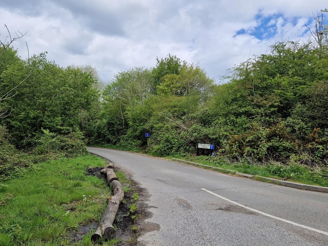 Continue up Swillage Lane