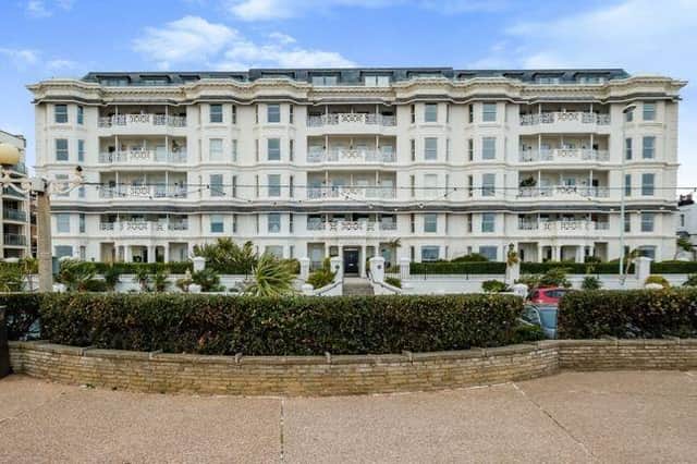 The apartment is situated in Marine Parade, Worthing.