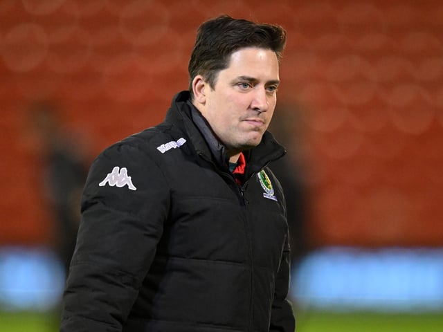 Horsham Manager Dominic Di Paola ahead of the Emirates FA Cup First Round match between Barnsley and Horsham at Oakwell Stadium.
