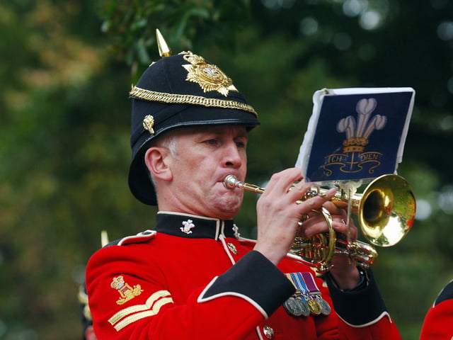 The last post is played