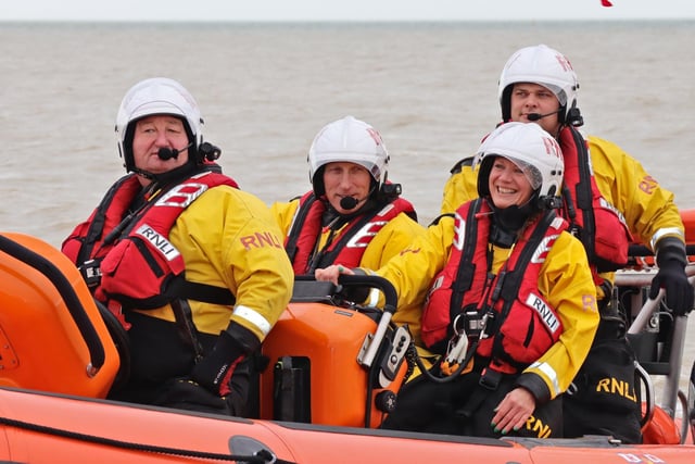 More than 150 brave participants took to the water for Littlehampton RNLI Lifeboat Station’s December Dip.