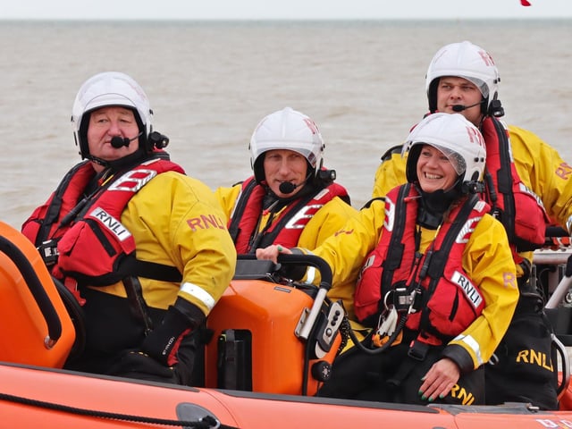 More than 150 brave participants took to the water for Littlehampton RNLI Lifeboat Station’s December Dip.