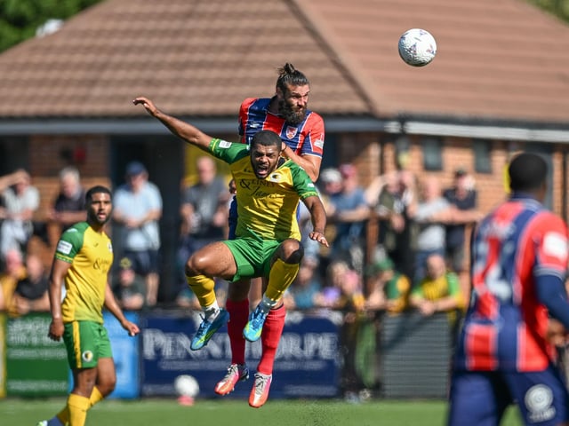 Horsham FC earned a well-deserved point against National League South leaders Dagenham & Redbridge at the Fusion Aviation Community Stadium on Saturday