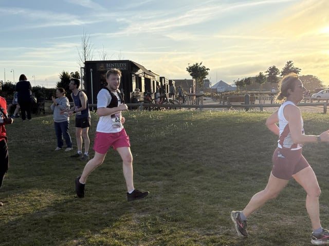 The annual Arunners five-mile beach run saw more than 500 people take part