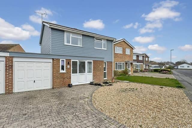 This four-bedroom detached family home has come on the market priced £440,000
