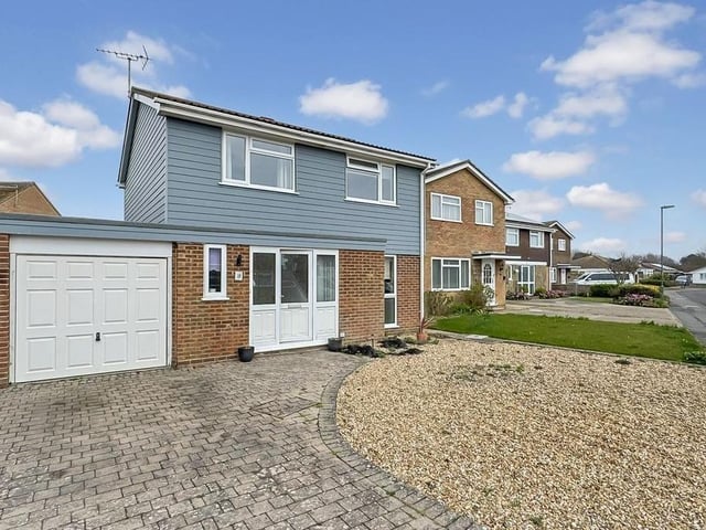 This four-bedroom detached family home has come on the market priced £440,000