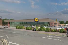 Future of Lidl in Horley set to be decided next week at council meeting. Photo: Lidl