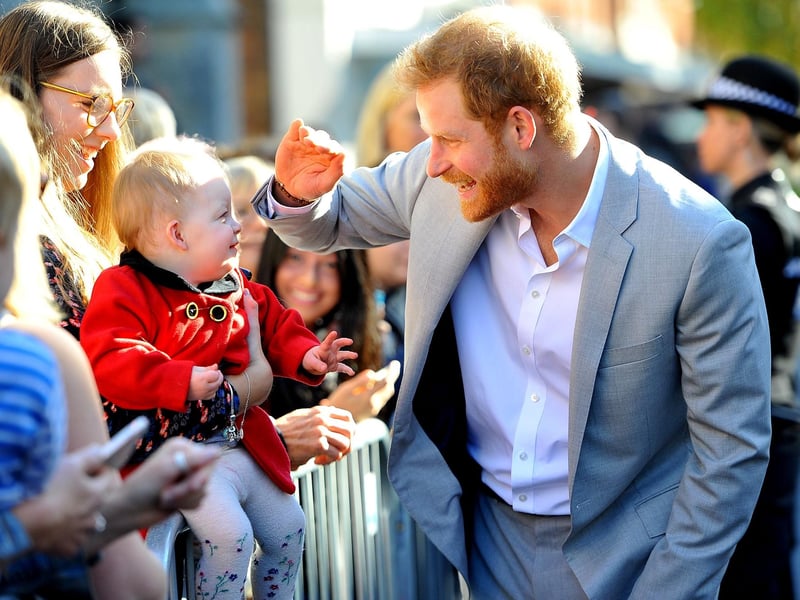 Harry and Meghan, Duke and Duchess of Sussex visit Chichester. Pic Steve Robards SR1825254