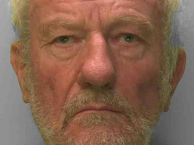 Ian Elliott, 71, of North Heath near Pulborough, has had his prison sentence extended. Picture courtesy of Sussex Police