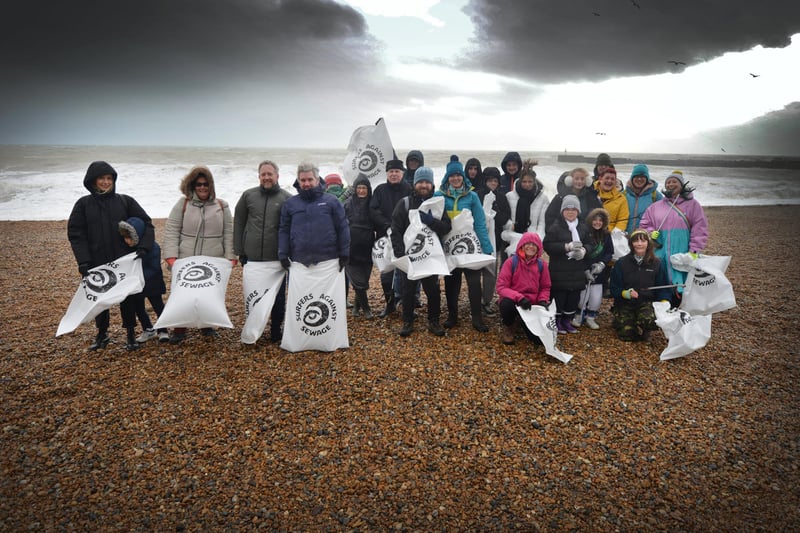 Million Mile Beach Clean event in Hastings and St Leonards.