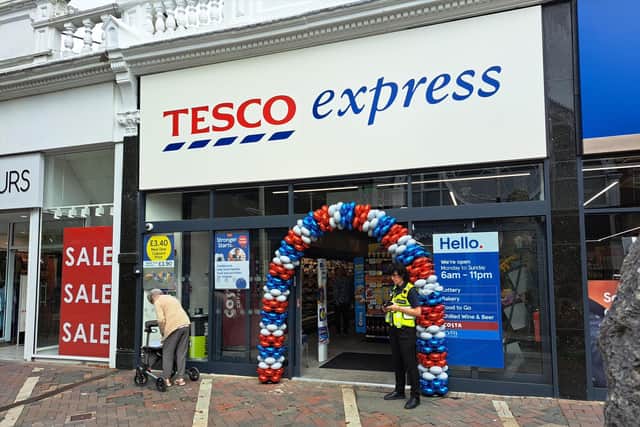 A new Tesco has opened its doors in Eastbourne today (August 25). Picture: Sam Pole