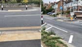 Work is nearing its end on a Hastings pedestrian Improvement scheme, says East Sussex Highways