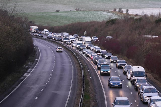 Sussex Police said part of the A27 was closed for several hours on Tuesday, January 9, after a man died in a crash between Falmer and Lewes