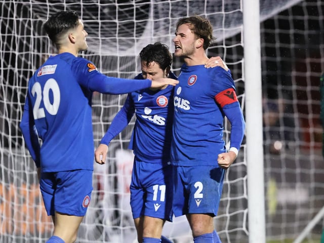 Worthing begin 2024 with a 4-0 win at Eastbourne Borough