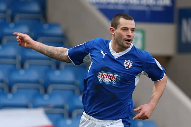 Marc Richards has 137 League Two goals to his name in 373 games. He scored 21 times for Chesterfield over two seasons.