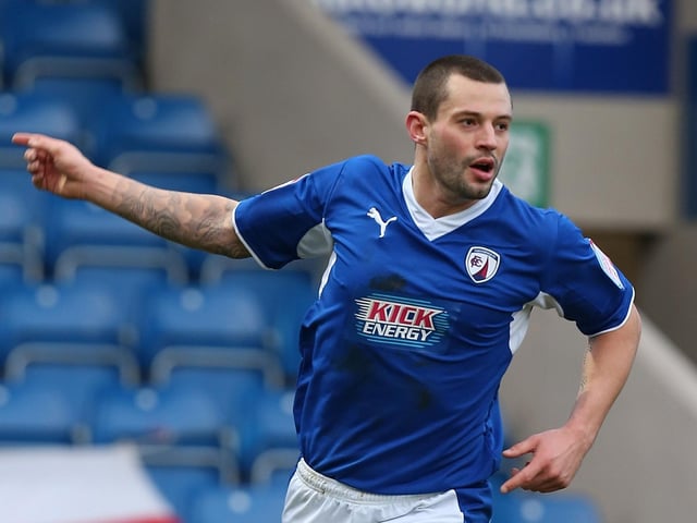 Marc Richards has 137 League Two goals to his name in 373 games. He scored 21 times for Chesterfield over two seasons.