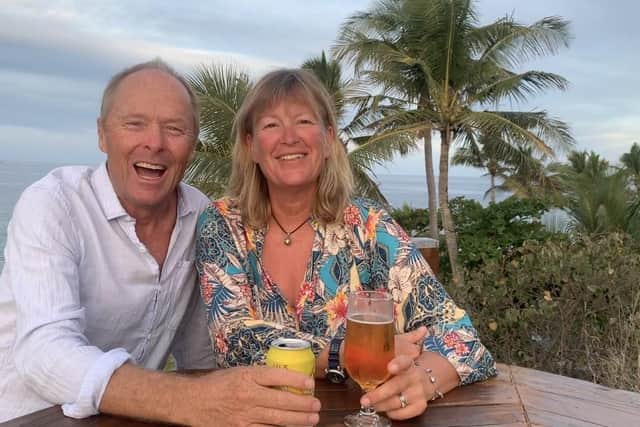 Steyning couple Bill and Kate Gover are on a three-year sailing adventure to the other side of the world