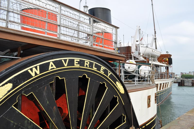 Waverley has a worldwide reputation as the last seagoing paddle steamer and was held in great affection for her visits to Worthing