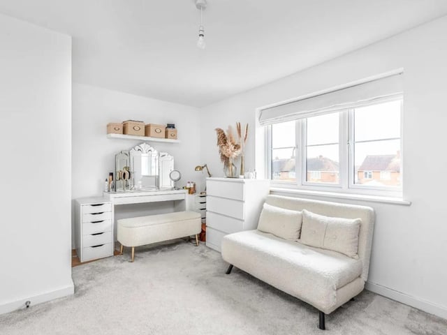 The house in Bonnet Lane has two bedrooms