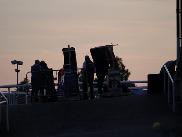 Evening racing at Fontwell Park, June 2025